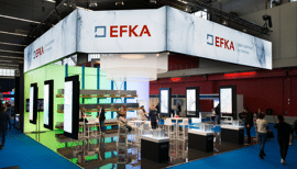 EFKA kommer att visa upp ljusa och obelysta textilramar på European Sign Expo 2022