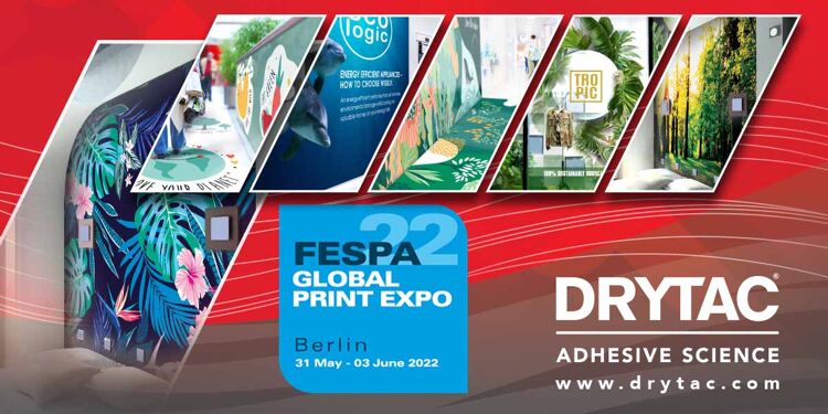 Drytac se prepara para una importante presencia en FESPA 2022 patrocinando a Printeriors y Sustainab