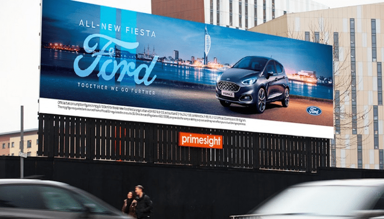 Mobile and OOH combine for new Ford campaign