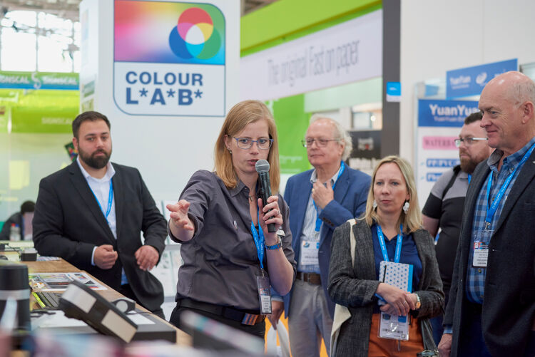 Das Rahmenprogramm der Fespa Global Print Expo boten den Besuchern Mehrwert