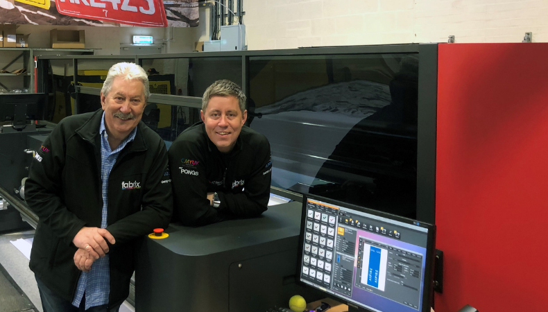 CMYUK’s VUTEk FabriVu gives Colour Graphics a tenfold increase in print speed and the flexibility t