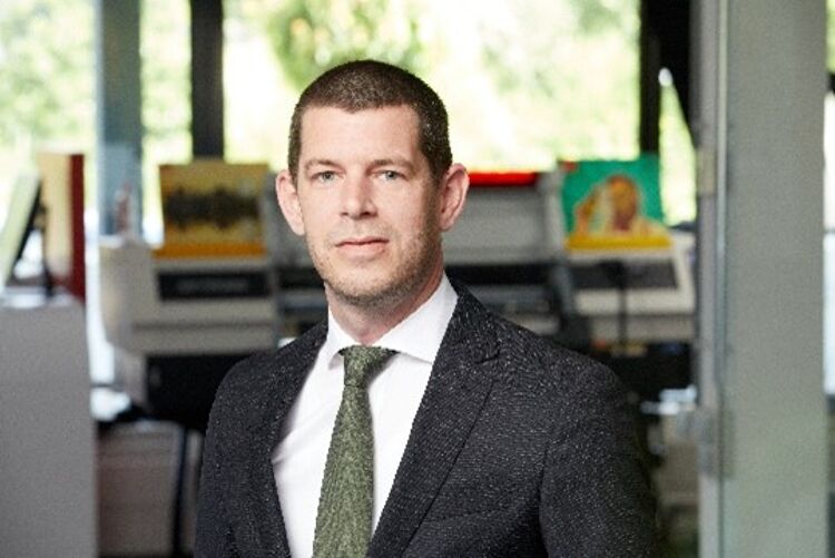 Arjen Evertse von Mimaki wurde zum General Manager Sales EMEA befördert