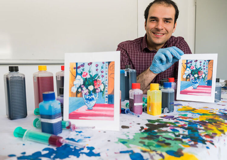 Student erzielt Durchbruch bei Herstellung von Fine-Art-Prints