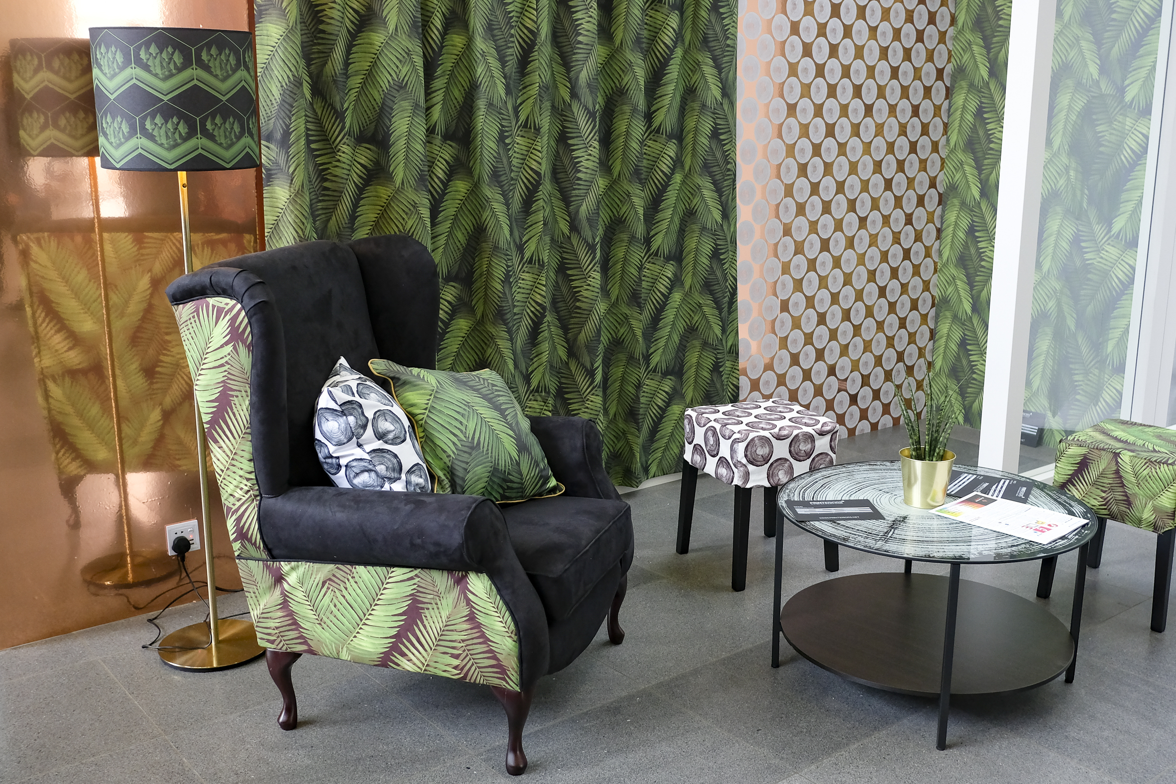 Printeriors showcases a new generation of textiles for printed furnishings