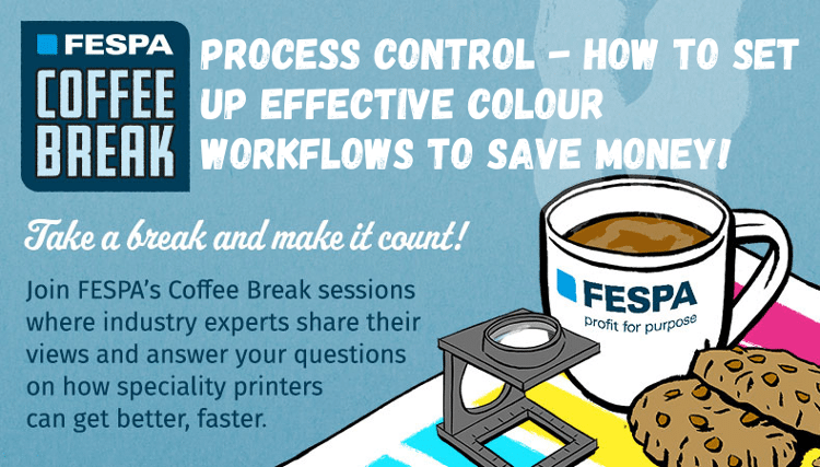 FESPA Coffee Break: configuración de flujos de trabajo de color más eficaces