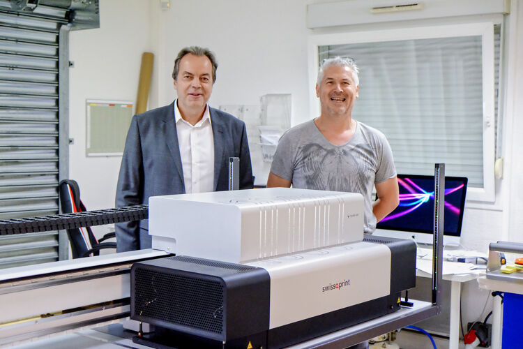 1000th swissQprint machine in operation