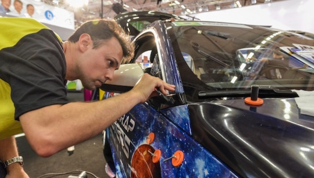 Weltmeisterschaft im car wrapping geht in Amsterdam in den endspurt