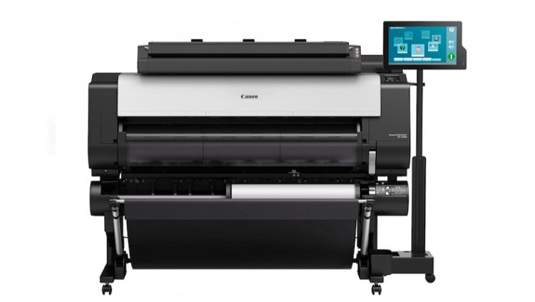 Canon unveils new wide format CAD printers