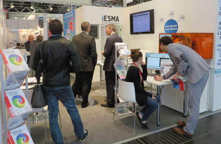 ESMA informiert zum industriellen Druck auf der FESPA 2018