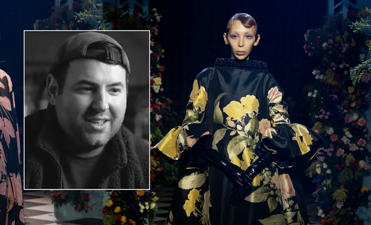 Award-Winning British Fashion Designer shares his love of Pattern, Print and Digital Technology