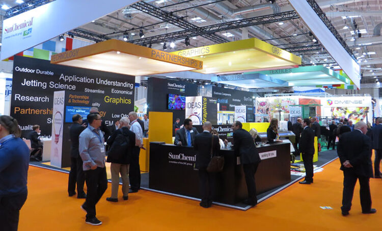 Sun Chemical scheint auf der FESPA 2019