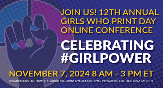 Girls Who Print 2024-konference for at fejre Girl Power