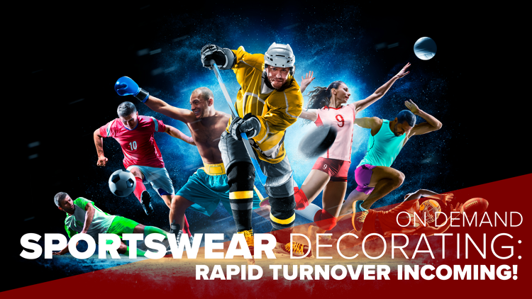 The challenges and opportunities facing garment decorators in the sportswear market