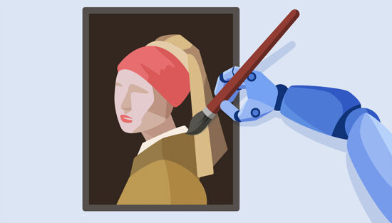 Mantieni la creatività: intelligenza artificiale e arte