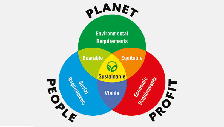 People, Planet, Profit: ein alternativer Ansatz zur Schaffung eines führenden Druckunternehmens in d