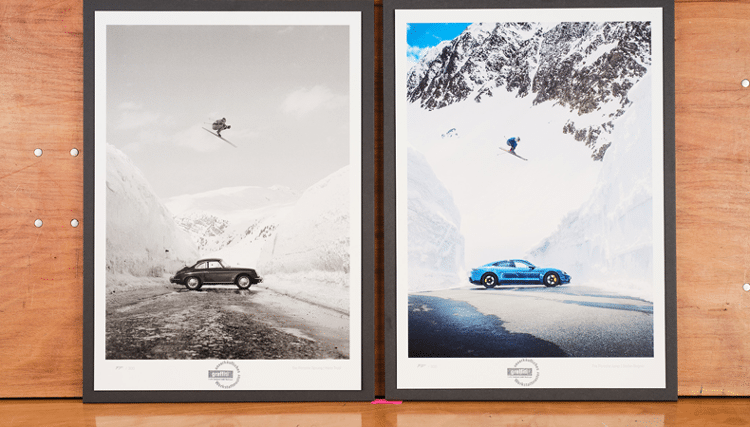 FESPA Award winner uses SERICHROMA halftone Printing to reinvigorate a classic car image