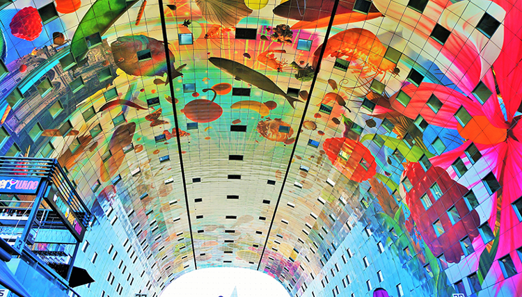 Seven wonders of the printing world: 1. Rotterdam Markthal