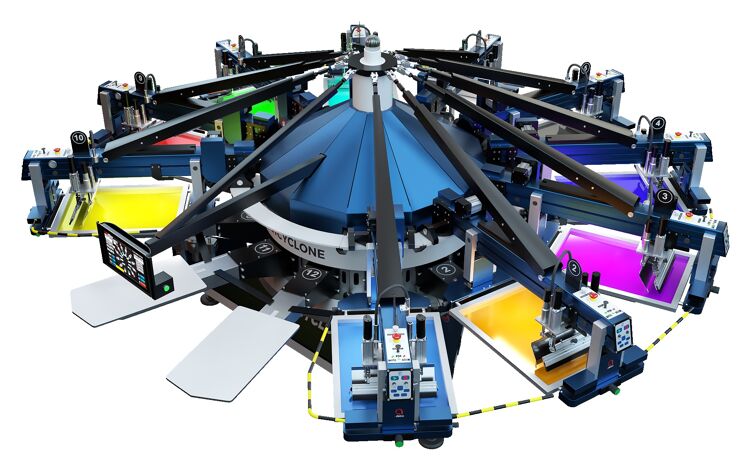 Analisando os benefícios da automação na serigrafia para têxteis