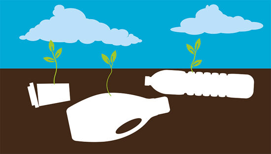 Bioafbreekbaar, komposteerbaar of herwinbaar: die probleem met plastiek