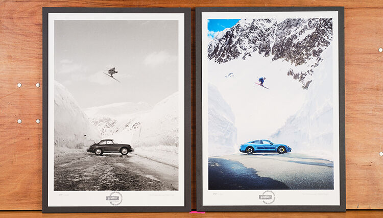 SERICHROMA halftone printing reinvigorates a classic car image