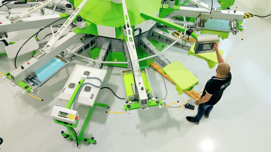 What are the current, most popular screen printing machines?