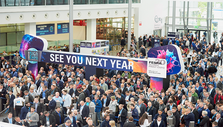 Das Summen der Innovation: Mein erstes Mal auf der FESPA Global Print Expo 2019