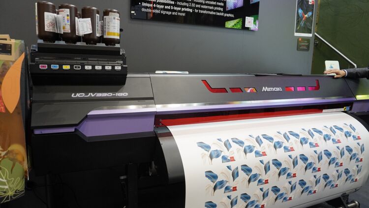 How can Mimaki UV LED printers  add an extra layer to signage?