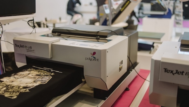 Polyprint launches new direct-to-garment printer at FESPA Digital
