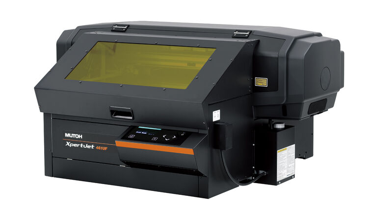 Small format flatbed printers and industrial printing