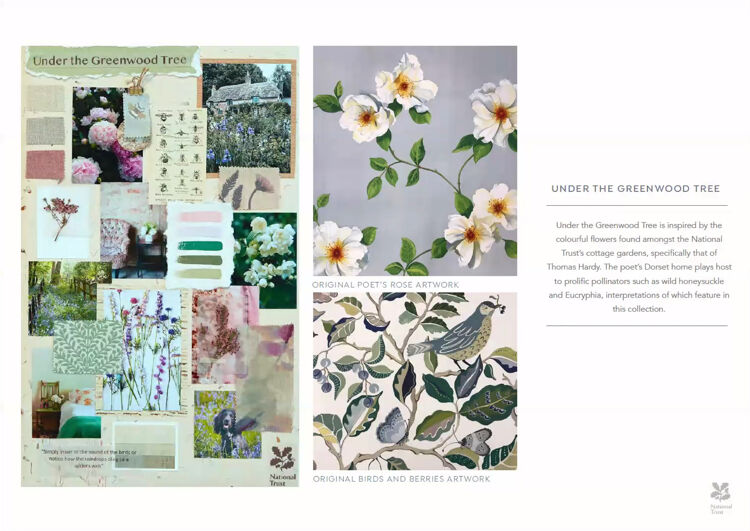 Design and production for sustainable Interiors – Sanderson launch the National Trust Collection