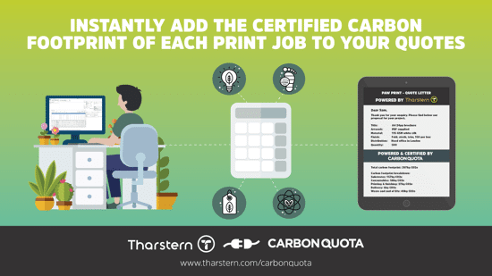 New instant carbon footprint calculator launched by Tharstern and CarbonQuota