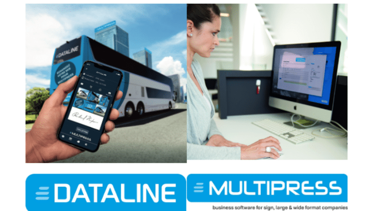 Get on the MultiPress bus, Dataline spearheads MIS/ERP software professionalisation at FESPA 2019