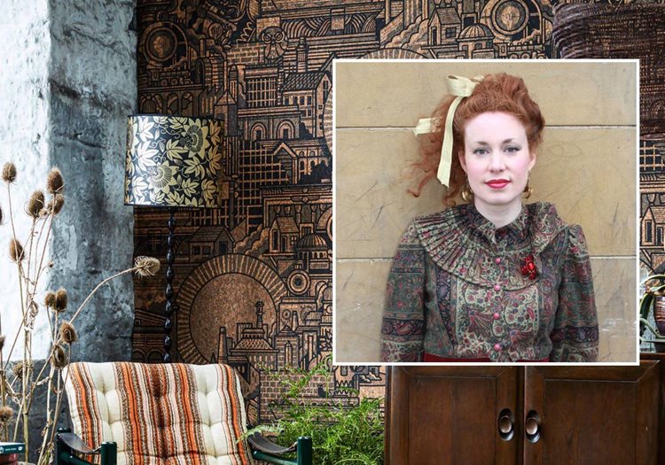 Muebles interiores para el hogar con el árbol del rompecabezas del mono