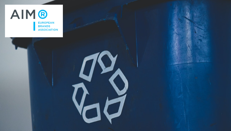Wasserzeichen für das Recycling