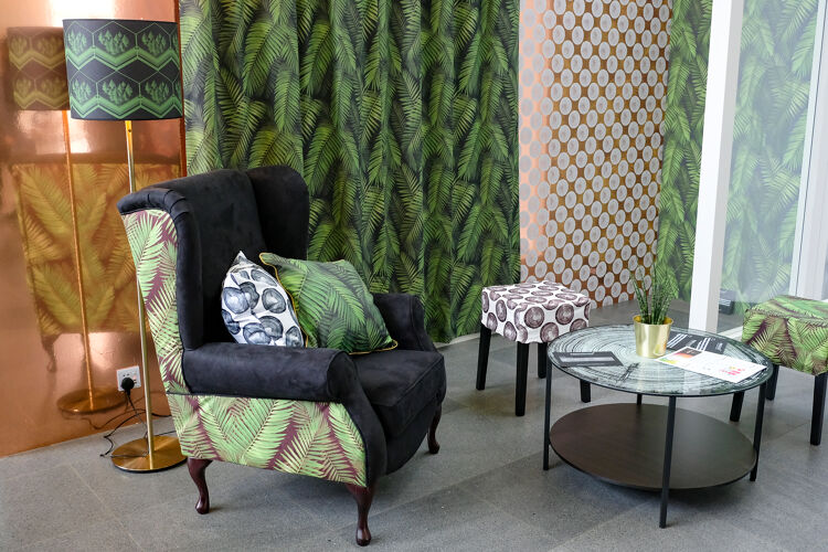 Printeriors showcases a new generation of textiles for printed furnishings