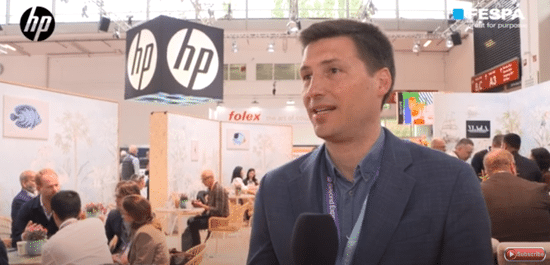 HP sponsor interview at FESPA Global Print Expo 2023