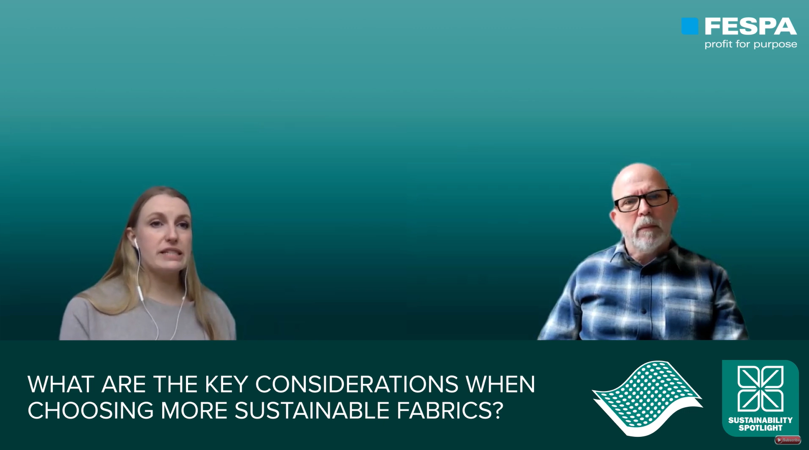 What are the key considerations when choosing more sustainable fabrics?