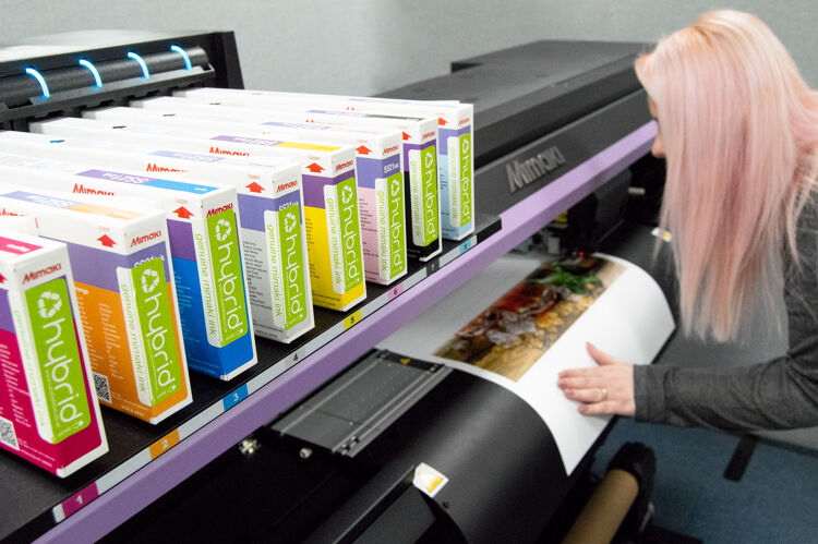 The Clever Baggers step-up production with the purchase of a  Mimaki CJV150-75 from CMYUK