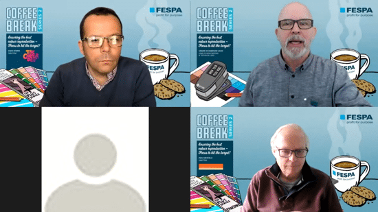 Watch FESPA Coffee Break! Ensuring customer satisfaction - Focus to hit the target!