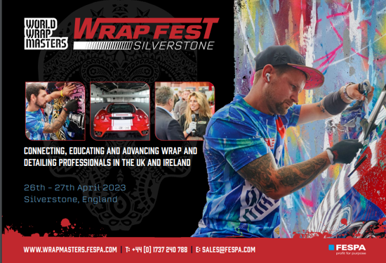 FESPA launches Wrap Fest, a new vinyl installation and vehicle wrapping event debuting in 2023