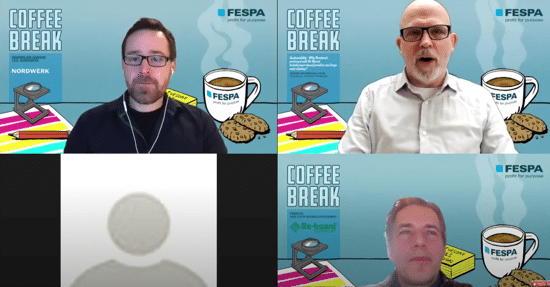 Pause café FESPA: Pourquoi Nordwerk s'est-il associé à Re-Board pour fabriquer des meubles à base de
