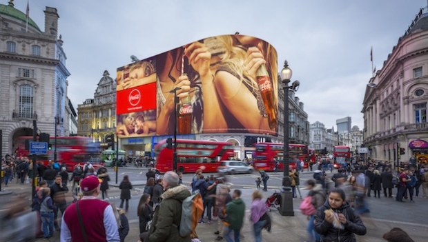 Ocean unveils Piccadilly Lights transformation