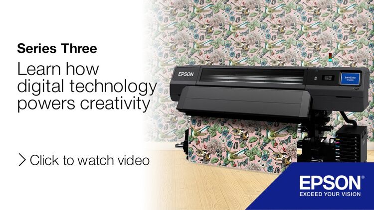 Designing A New Future For Personalised Wallcoverings Using Epson Technology? 