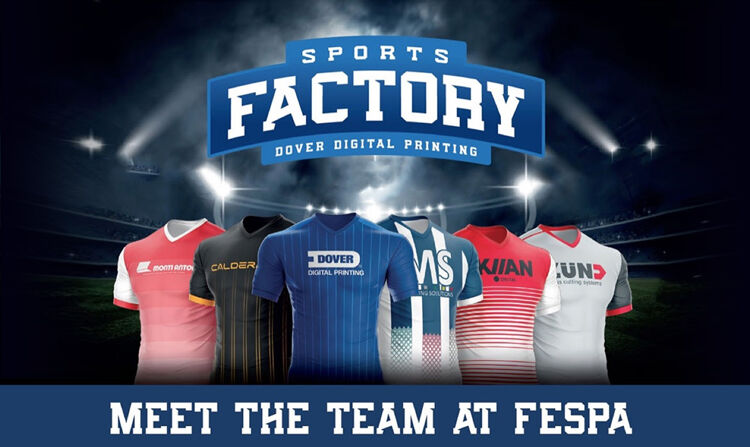 Dover Digital Printing to sponsor the SportsFactory at FESPA 2018