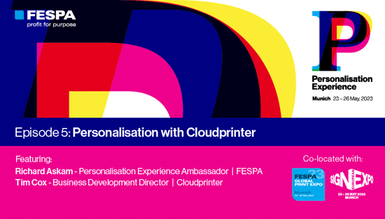 Personalisation with Tim Cox from Cloudprinter