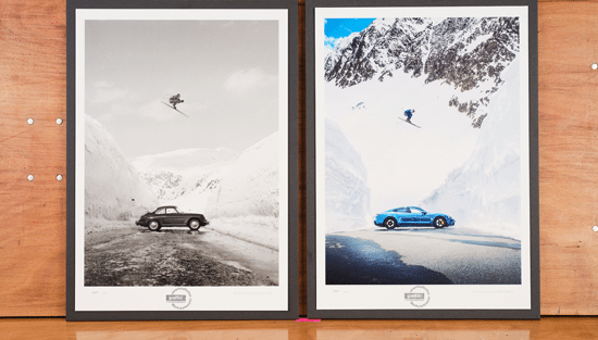 Vencedor do Prêmio FESPA usa impressão em meio-tom SERICHROMA para revigorar a imagem de um carro cl