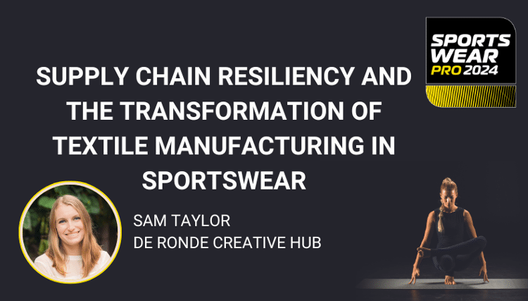 Resiliencia de la cadena de suministro y transformación de la fabricación textil en ropa deportiva.