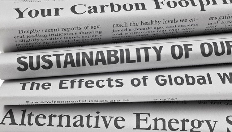 Sustainability monitoring for print businesses
