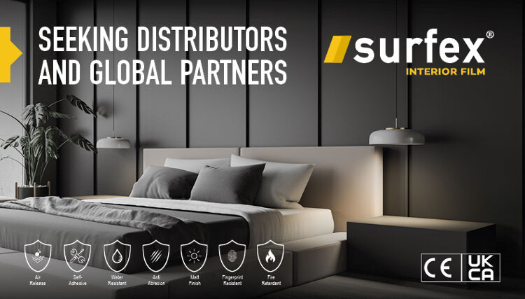 Surfex Interior Film: alla ricerca di distributori globali per soluzioni innovative di finitura supe