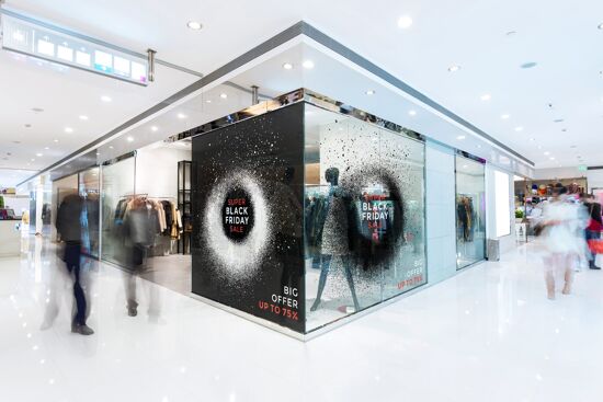 Get into the spirit with seasonal wall and floor graphics